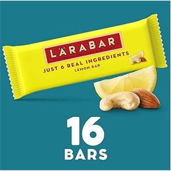 2 Boxes LÃ„RABAR Lemon Bars 16x45g Each