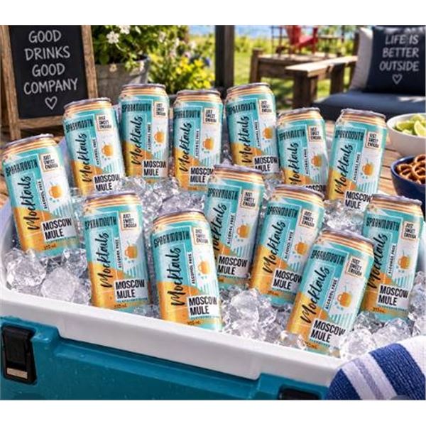 Sparkmouth Moscow Mule Soda 8 x 355ml Cans