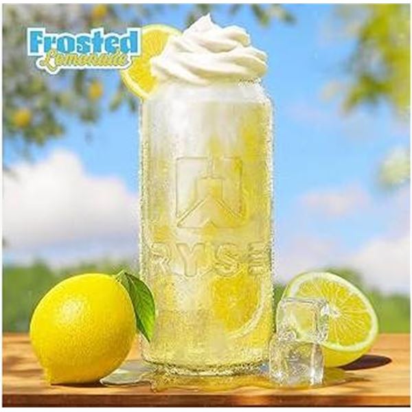 RYSE Fuel Energy Frosted Lemonade 12 x 473ml