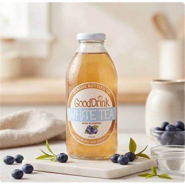 GoodDrink White Tea With Blueberry 11X473ml Bottle