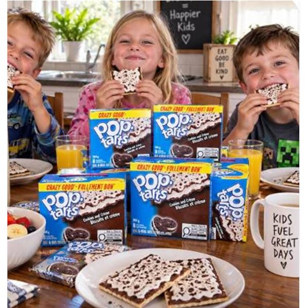 6 Pop-Tarts Cookies and CrÃ¨me 384g Boxes