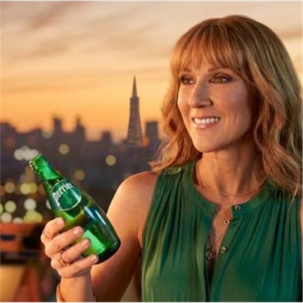 Perrier Carbonated Spring Water 6 x 330ml Glass Bottles
