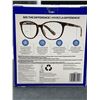 Image 4 : Foster Grant Reading Glasses Set +2.50, 3 Pack With Case