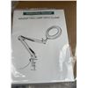 Image 5 : LED Magnifying Glass Lamp with Clamp, Adjustable Arm