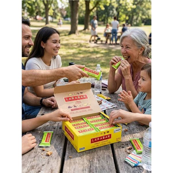 LÃ„RABAR Lemon 16x45g Bars 720g Gluten Free