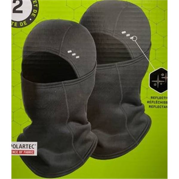 Bula Polartec Balaclava 2 Pack L/XL Black
