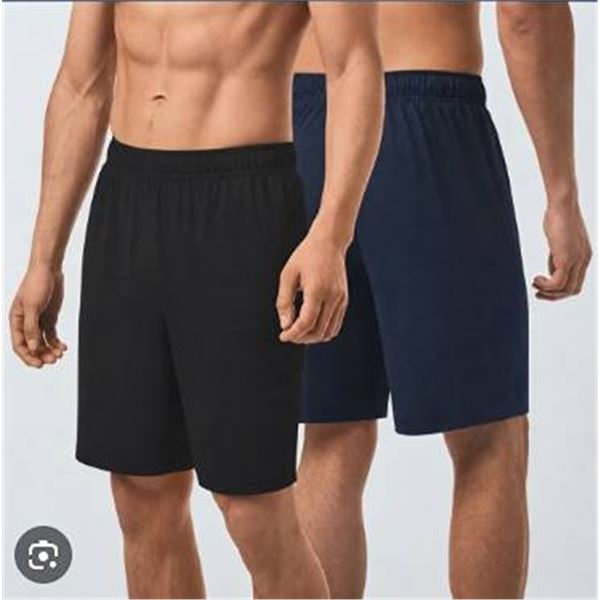 32 Degrees Heat Men's 2-Pack Lounge Shorts S/P