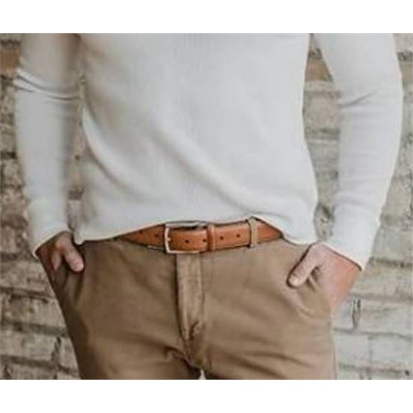 Vince Camuto Men's Leather Belt Size M 32-34