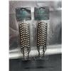 Image 2 : Moda 12pc Shower Curtain Roller Rings, 2 Packs