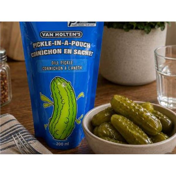 Van Holten's Pickle-In-A-Pouch Dill Pickle 5 x 200ml