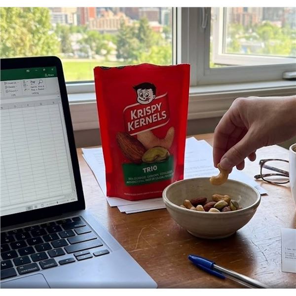 Krispy Kernels Trio Almonds Cashews Pistachios 170g