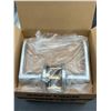 Image 4 : Kwikset Safe Lock Passage Levers Satin Chrome (2)