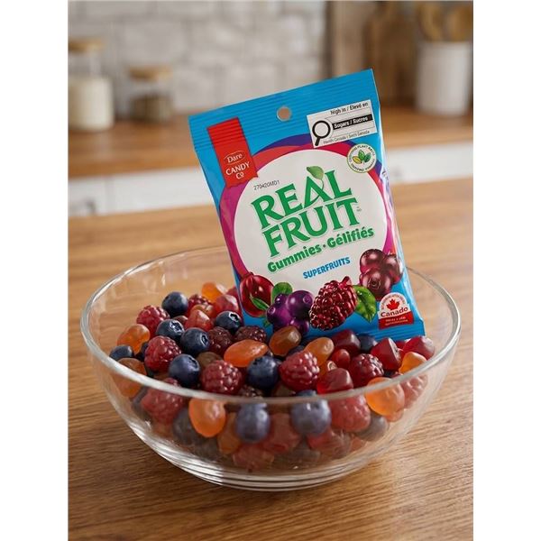 Dare Real Fruit Gummies Superfruits 9 x 180g