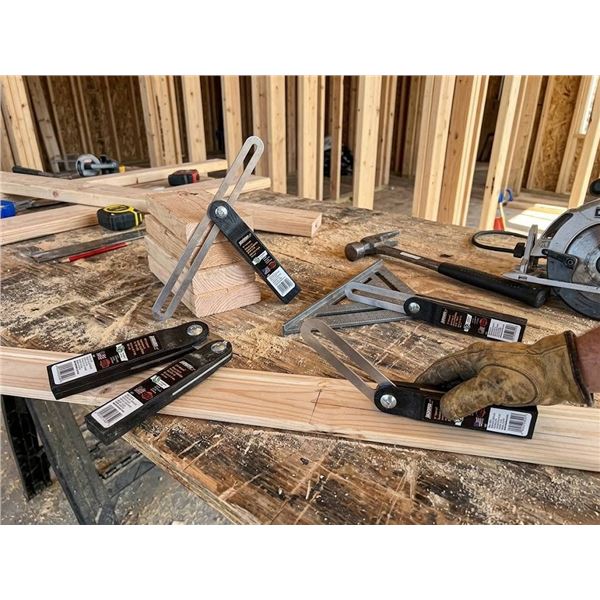 5 Johnson 8" Adjustable Try Squares
