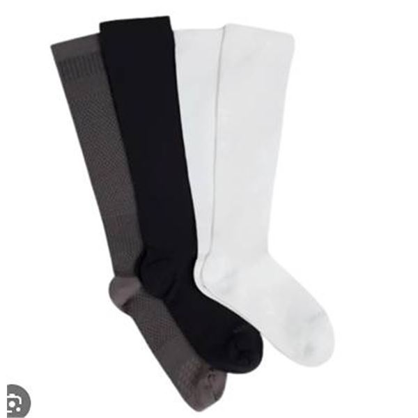 Mondetta Women's Support Compression Socks 3 Pack L/XL