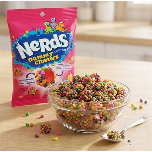 Lot of 6 Nerds Gummy Clusters 142g Each