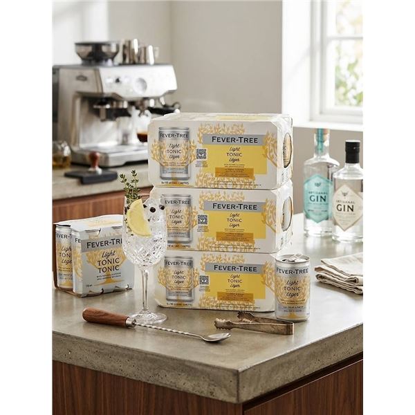 Fever-Tree Light Tonic Water 24 x 150ml Cans