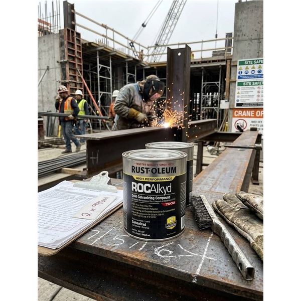 Rust-Oleum ROC Alkyd Cold Galvanizing Compound 2 Pack