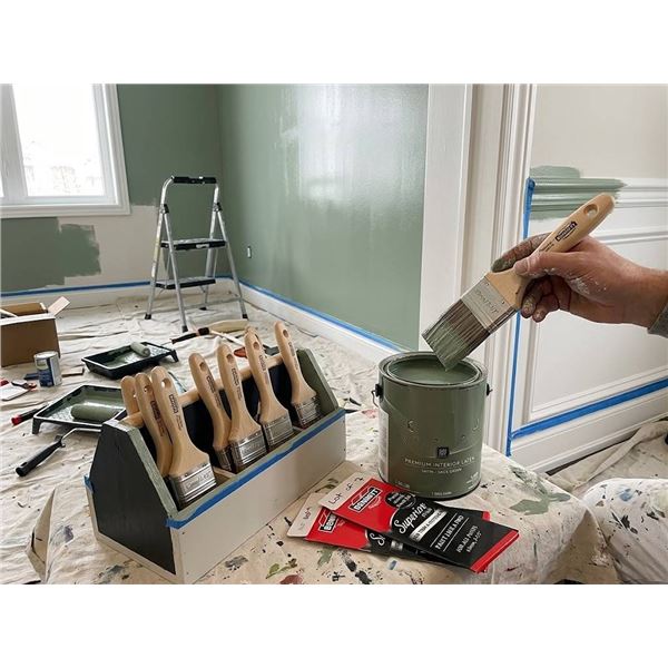 7 Bennett Superior Finish Paint Brushes