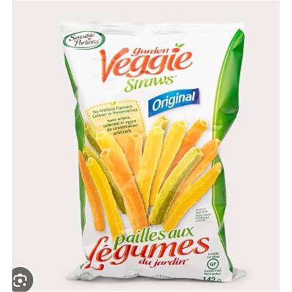 Garden Veggie Straws Original 18 Individual Bags