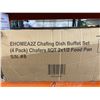 Image 3 : EHOMEA2Z Chafing Dish Buffet Set, 4 Pack