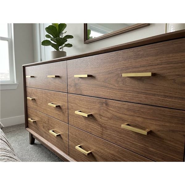 NISUNSEN 30 Pack Brass Gold Cabinet Pulls