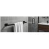 Image 1 : LINKAS FTC-2013BL Matte Black Towel Bar