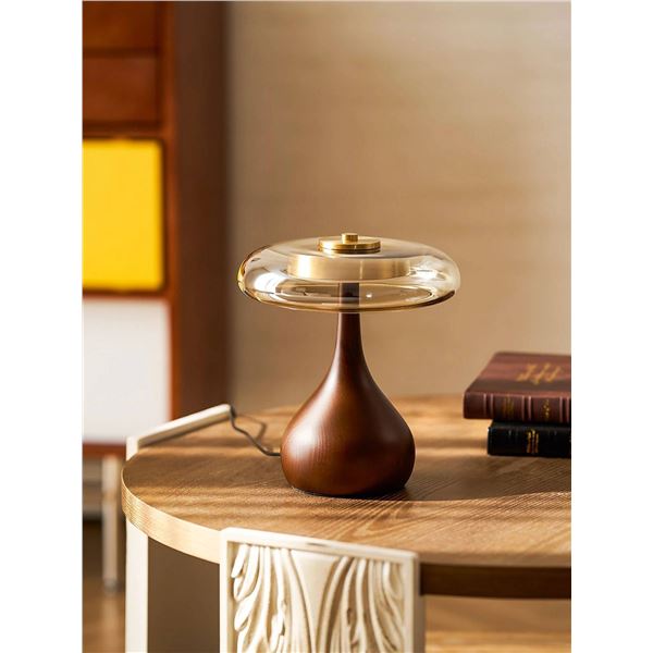 Litexnor Small Table Lamp 12 Inch White