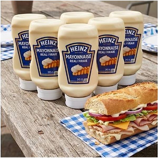 Heinz Mayonnaise Real 340ml, Pack of 6