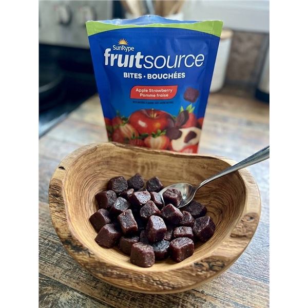 SunRype FruitSource Apple Strawberry Bites 170g
