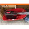 Image 3 : Red Wheelbarrow With 6Pi3 Hoe in Box