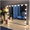 Image 1 : Vanity Mirror with 3 Color Light Options