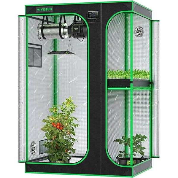 VIVOSUN D436 2-in-1 4x3 Grow Tent
