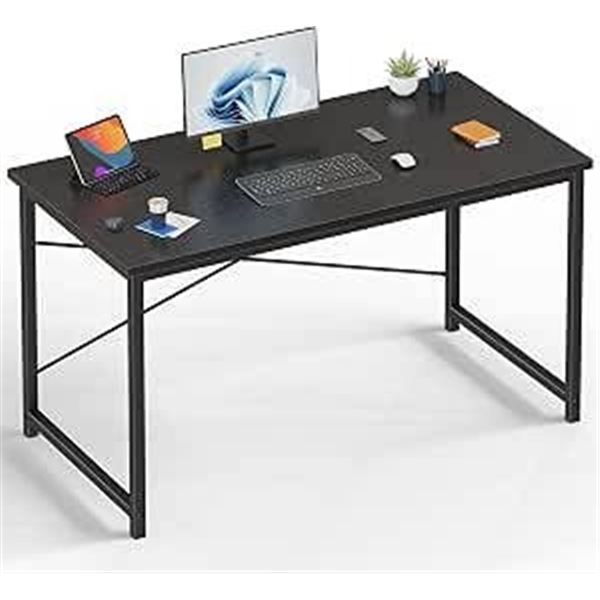 HUANXESON Office Desk 55 Inch Metal Frame Table