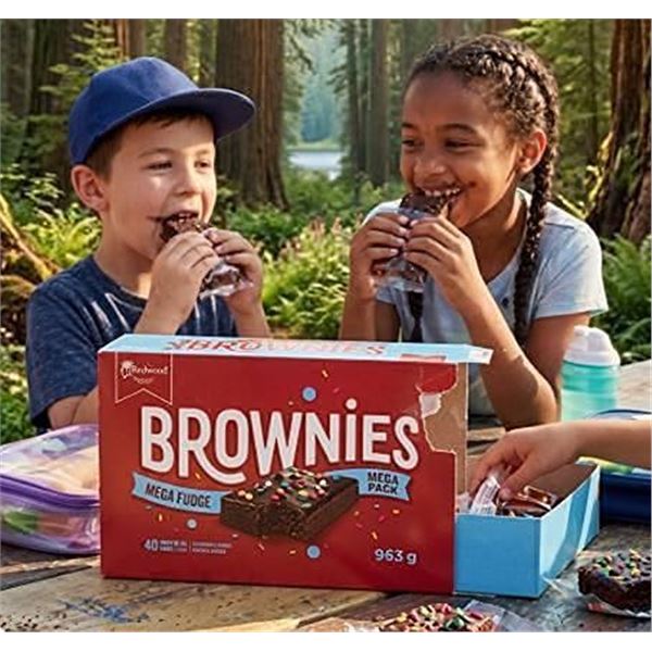 Vachon Mega Brownies 963g Lot of 2