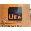 Image 3 : Maax Utile Shower Back Wall 6080 Carrara Finish