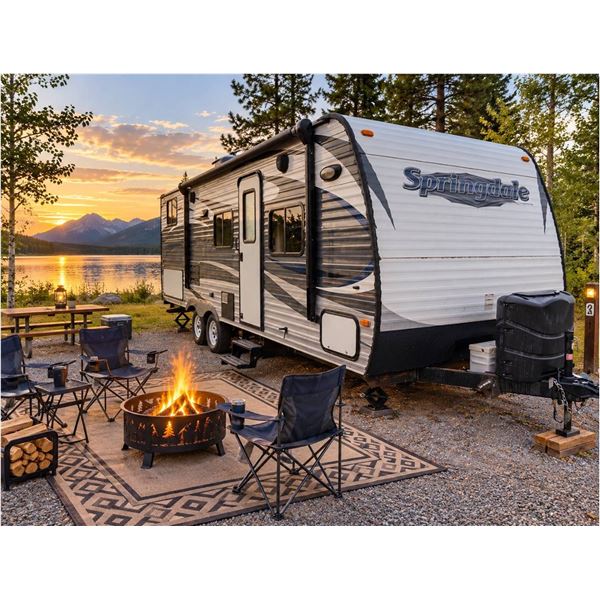 Keystone Springdale Travel Trailer with Weight Distribution Hitch