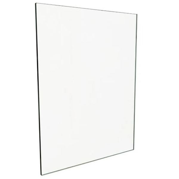 Lot of 4 Large Rectangular Tempered Glass Panels
