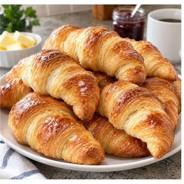 La Francaise Mini Croissants 7.5 Lbs