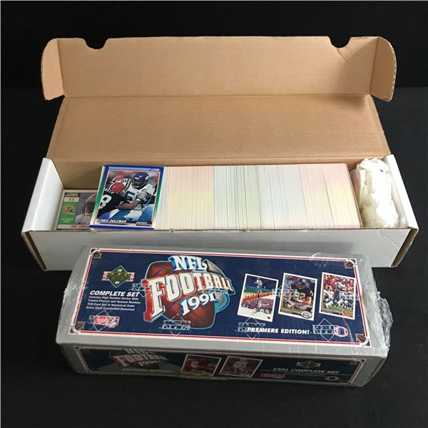 NFL TRADING CARD LOT (SEALED BRETT FAVRE ROOOKIE YEAR SET)