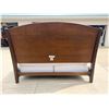 Image 12 : KING-SIZED SLEIGH BED, MATTRESS, BOXSPRING, HEADBOARD, AND FOOTBOARD (MATCHES ARMOIRE IN LOT 2)
