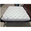 Image 5 : KING-SIZED SLEIGH BED, MATTRESS, BOXSPRING, HEADBOARD, AND FOOTBOARD (MATCHES ARMOIRE IN LOT 2)