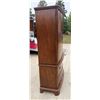 Image 6 : SOLID WOOD WOOD ARMOIRE/MEDIA WARDROBE - LOTS OF STORAGE (MATCHES KING BED IN LOT 1)