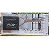 Image 1 : CONTEMPORARY WOOD BLADE PROPELLAR CEILING FAN - NEW, IN BOX/NEVER INSTALLED!