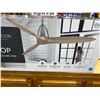 Image 3 : CONTEMPORARY WOOD BLADE PROPELLAR CEILING FAN - NEW, IN BOX/NEVER INSTALLED!