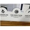 Image 5 : CONTEMPORARY WOOD BLADE PROPELLAR CEILING FAN - NEW, IN BOX/NEVER INSTALLED!