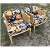 Image 9 : VINTAGE FRENCH COUNTRY STYLE CANED BARREL ARMCHAIR