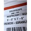 Image 8 : LOLOI DREAMSCAPE RASPBERRY AREA RUG; 5-FT X 7-FT 6-IN