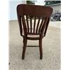 Image 6 : VINTAGE CHAIRS - BENTWOOD CAFÉ CHAIR AND BANKER’S CHAIR; LOT OF 2