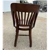 Image 7 : VINTAGE CHAIRS - BENTWOOD CAFÉ CHAIR AND BANKER’S CHAIR; LOT OF 2